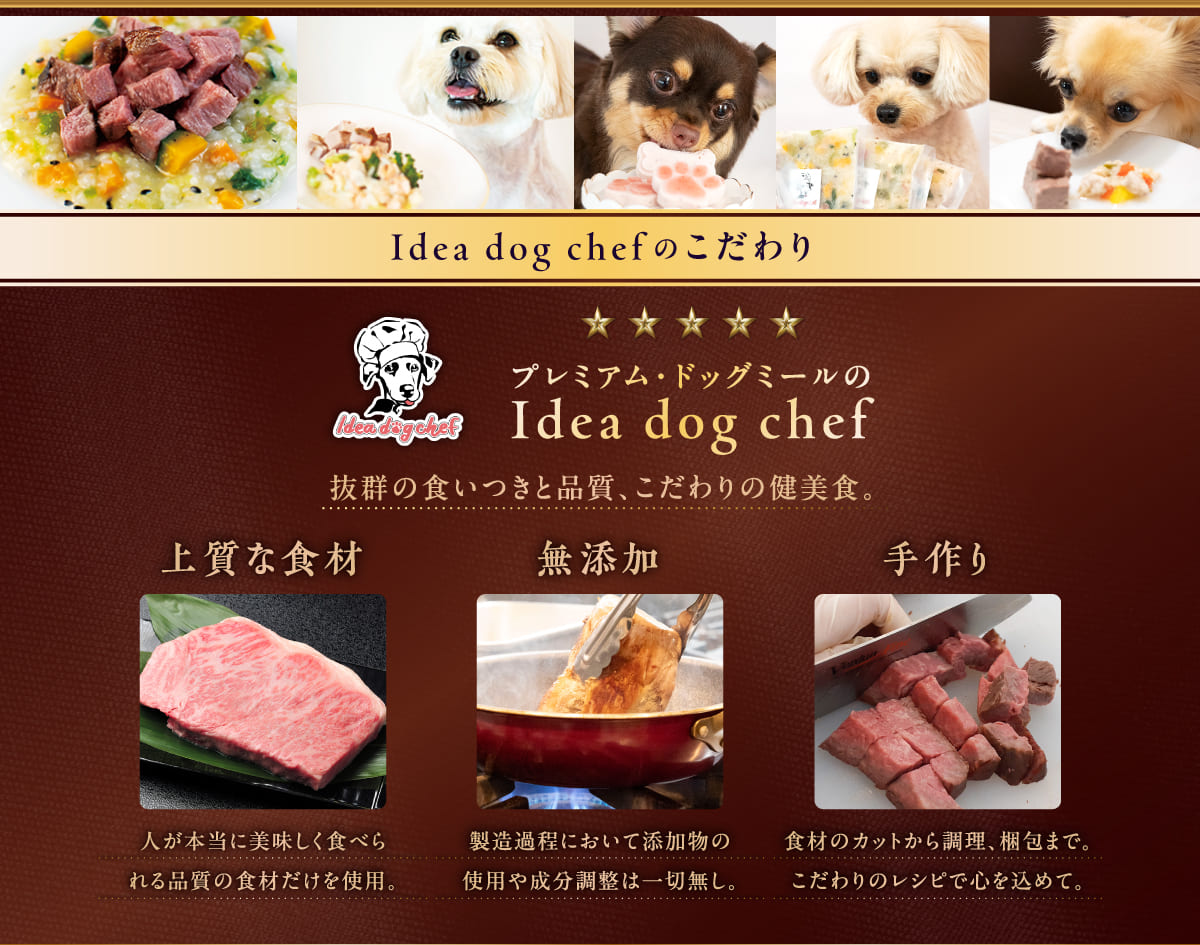 イデアドッグシェフのクリスマス犬用