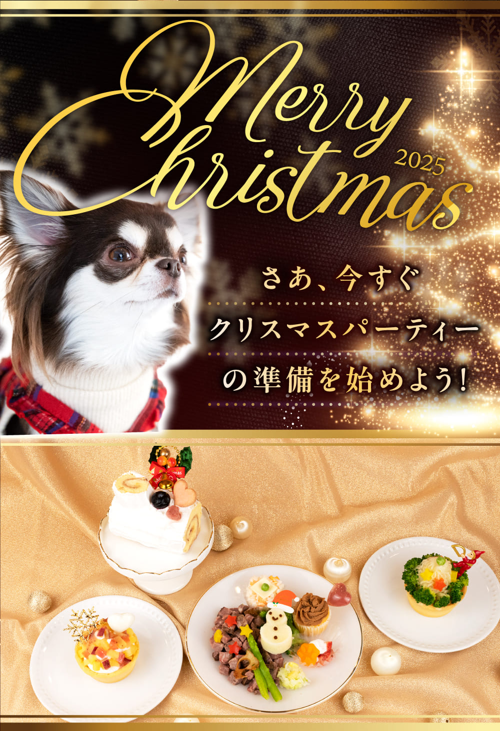 イデアドッグシェフのクリスマス犬用