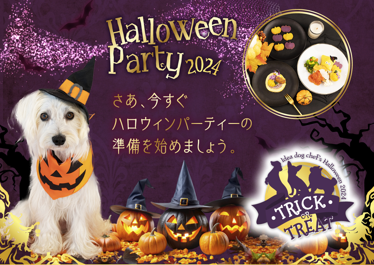 イデアドッグシェフのハロウィン犬用