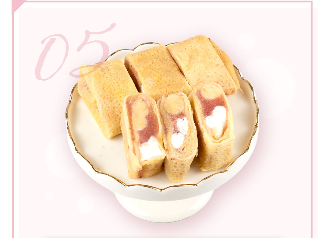いちごのクレープ
