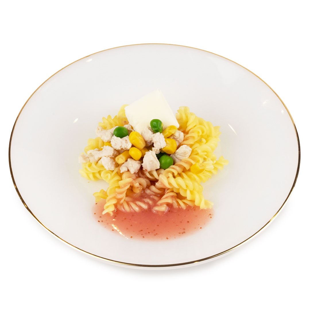 いちごのクリームチーズパスタ