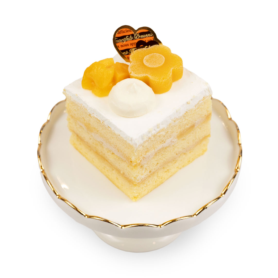 マンゴーのショートケーキ