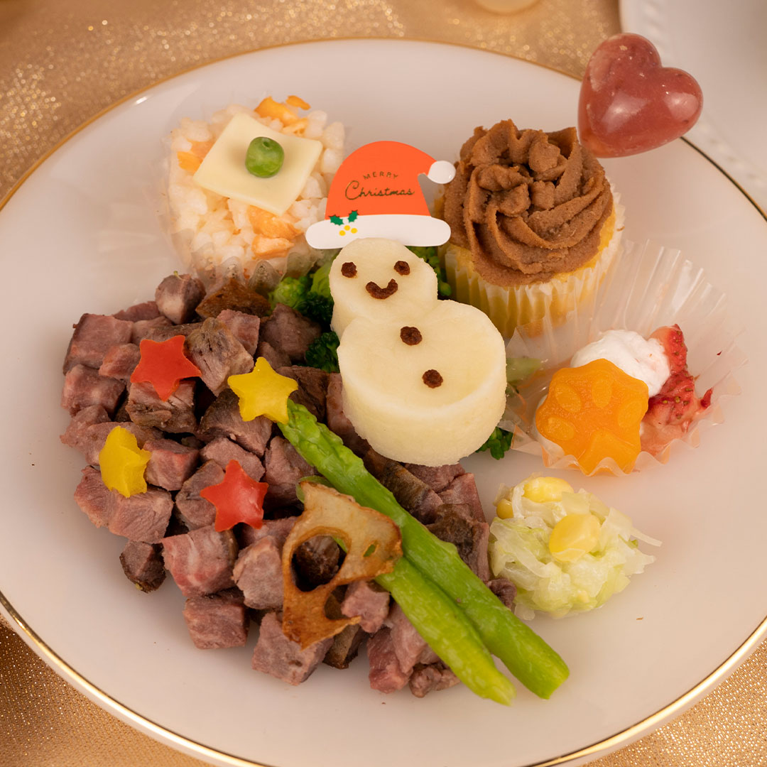 クリスマスディナープレート